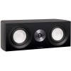 High Performance 2-Way Center Channel Speaker for Enhanced Dialogue and Vocals in Home Theater Surround Sound Systems - Black Ash (XL8C)