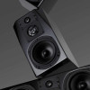 C Series C-1 Premium Home Theater 2-Way Bookshelf Speaker - Clean, Hi-Res Audio | Sealed Box | Aluminum Drivers | Single Unit, High Gloss Black