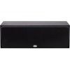 High Performance 2-Way Center Channel Speaker for Enhanced Dialogue and Vocals in Home Theater Surround Sound Systems - Black Ash (XL8C)