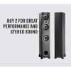 Audio Monitor 60 Series II Floorstanding Speaker (Black, Single) - Bestseller for Home Audio | Affordable Price | 1" Tweeter, (3) 5.25" Woofers