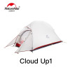 Naturehike Cloud Up Serie 123 Upgraded Camping Tent Waterproof Outdoor Hiking TENT 20D 210T Nylon Backpacking Tent with Free Mat